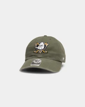 47 Brand Ducks Clean Up Strapback Moss