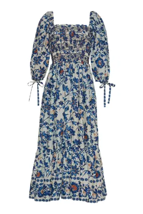 Cara Cara Jazzy Dress in Azure Alexandria Floral