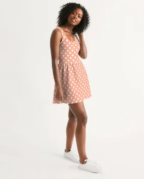 SMF Doll Feminine Scoop Neck Skater Dress